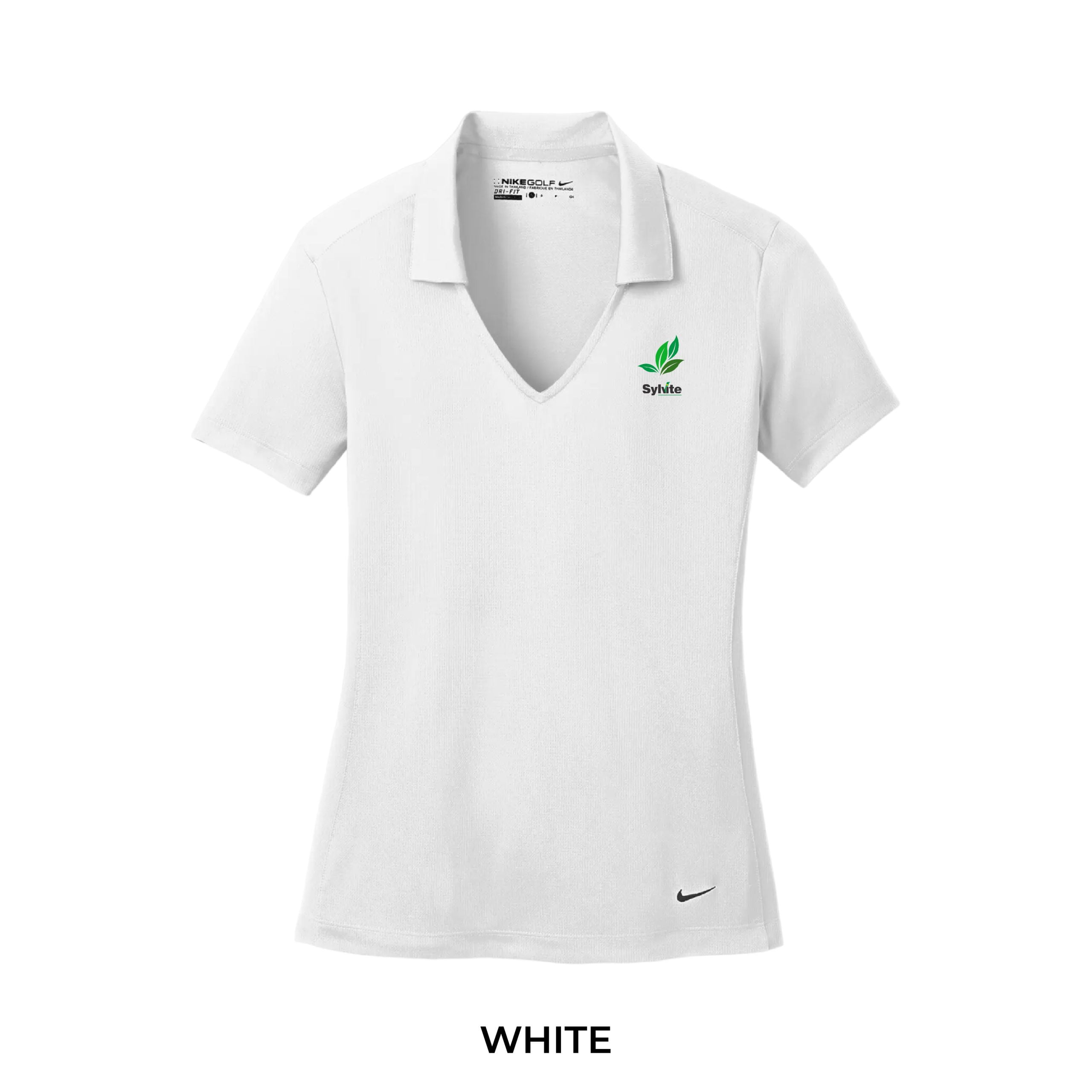 Ladies Nike Vertical Performance Polo_WHITE