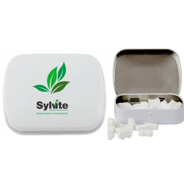 Domed Tin with Truck Shaped Mints